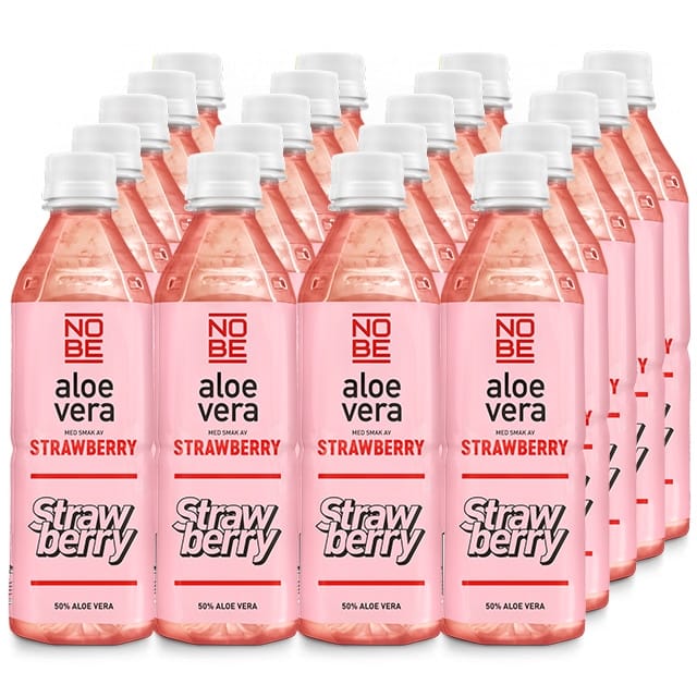 Nobe Aloe Vera Strawberry 20x500ml Paket