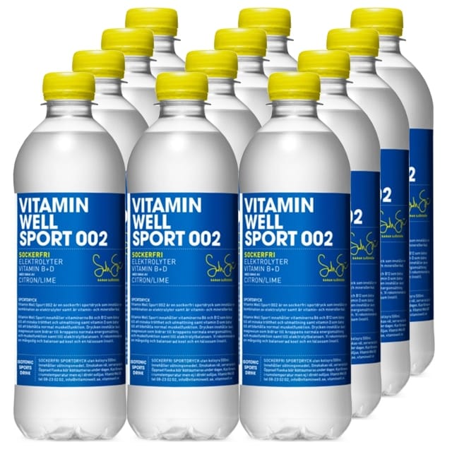 Vitamin Well Sport 002 12x500ml Paket