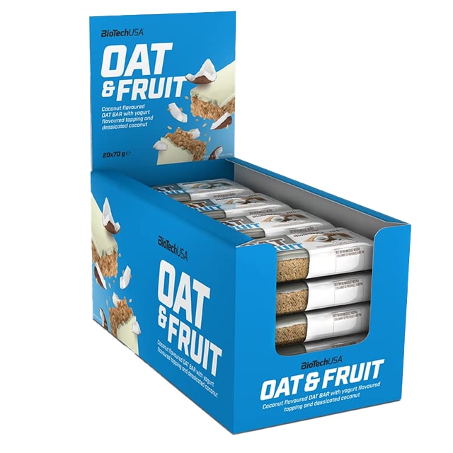 BioTechUSA Oat & Fruit Bar Kokos Yoghurt 20x70g
