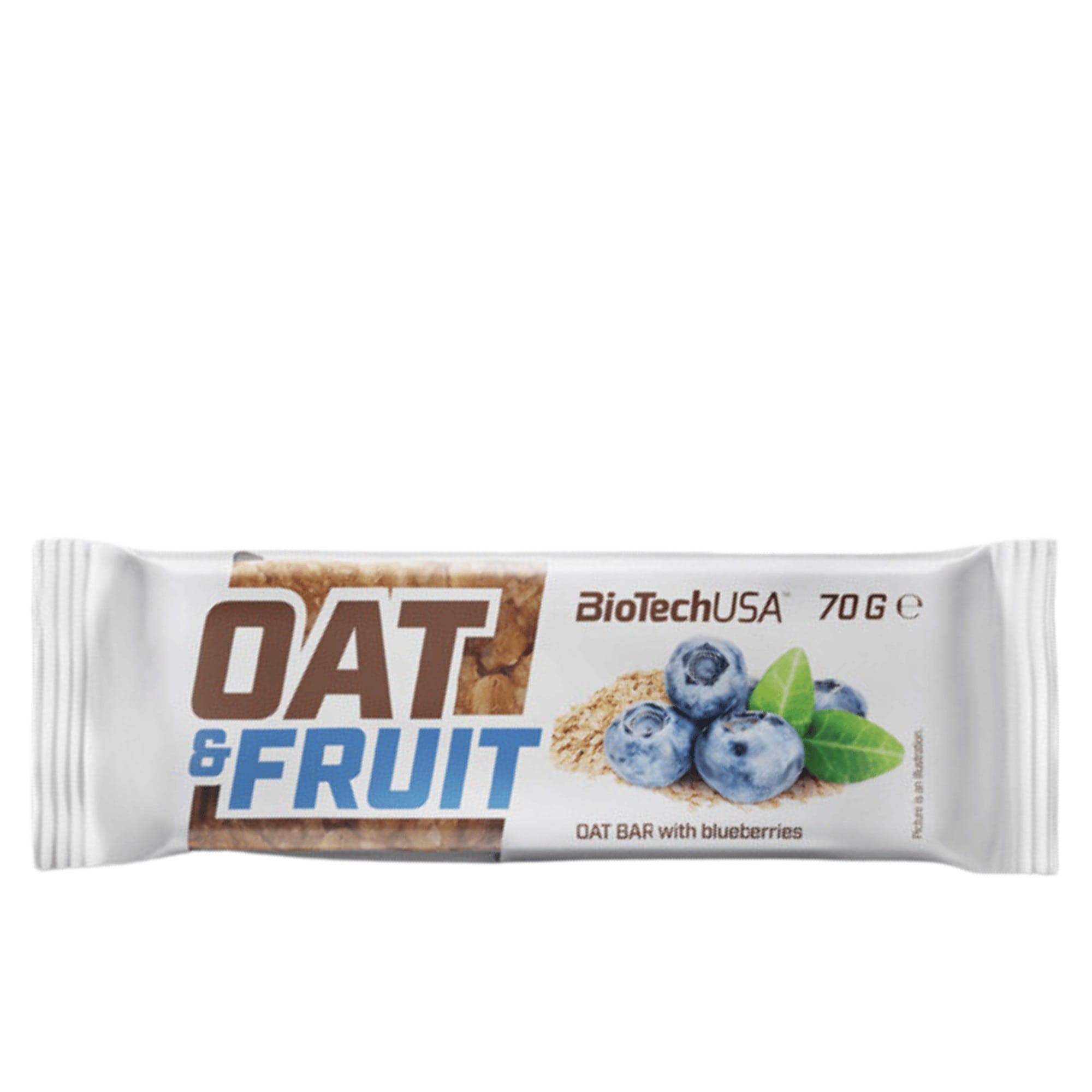 BioTechUSA Oat & Fruit Bar Blåbär 70g