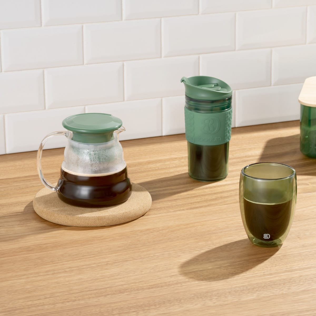 Bodum Thermia Dubbelväggad Kaffe- och Tepress 1L