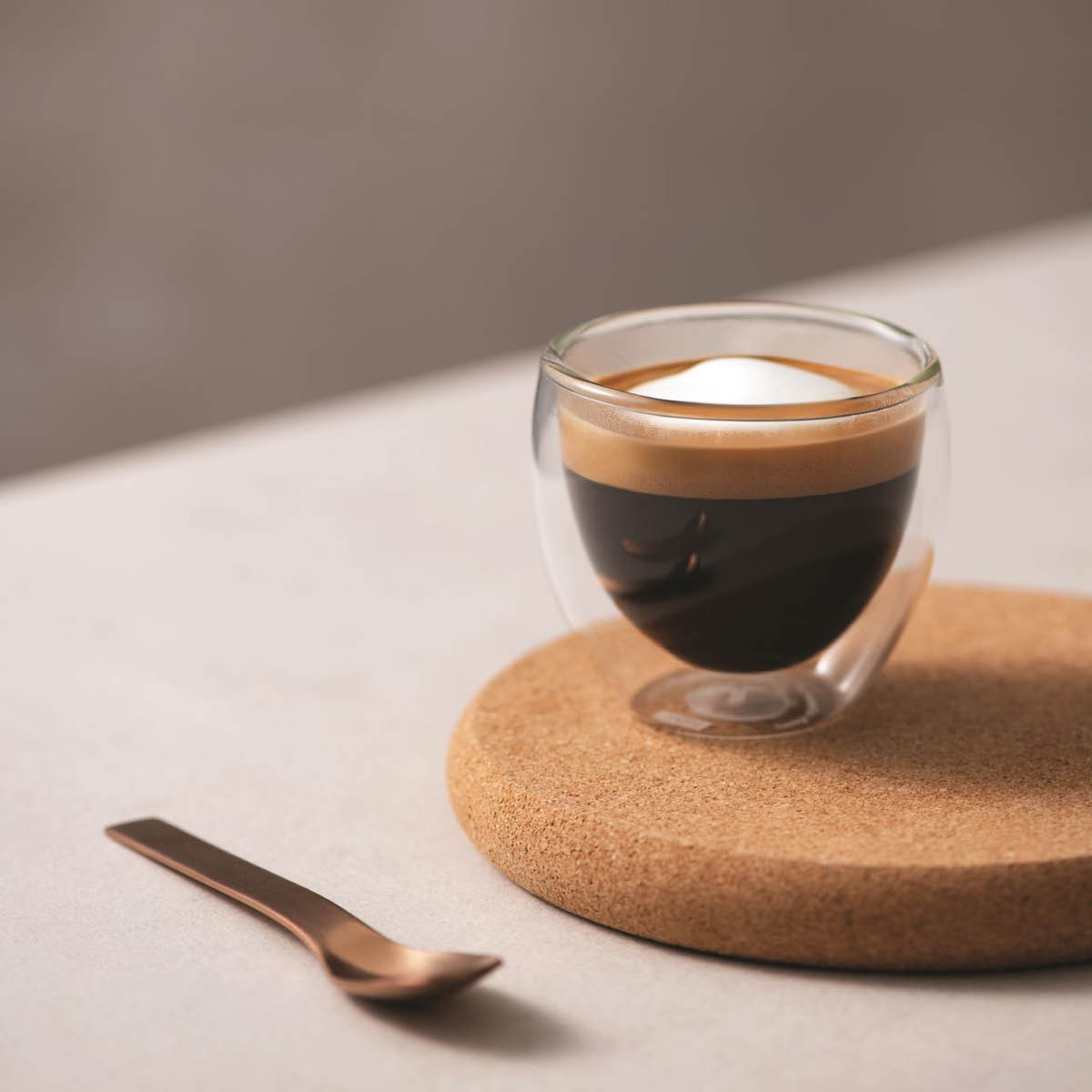 Blomus Pilar Espressokopp med Fat Pewter