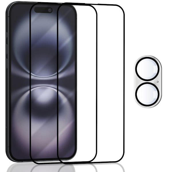 3-Pack iPhone 17 Härdat Glas Skärmskydd