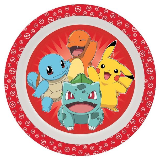 Pokémon Flat Tallrik 21 cm