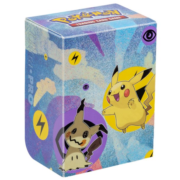 Pokémon Pikachu och Mimikyu kortlåda