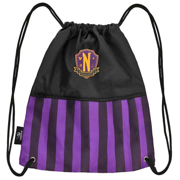 Wednesday Nevermore Premium Gym Bag