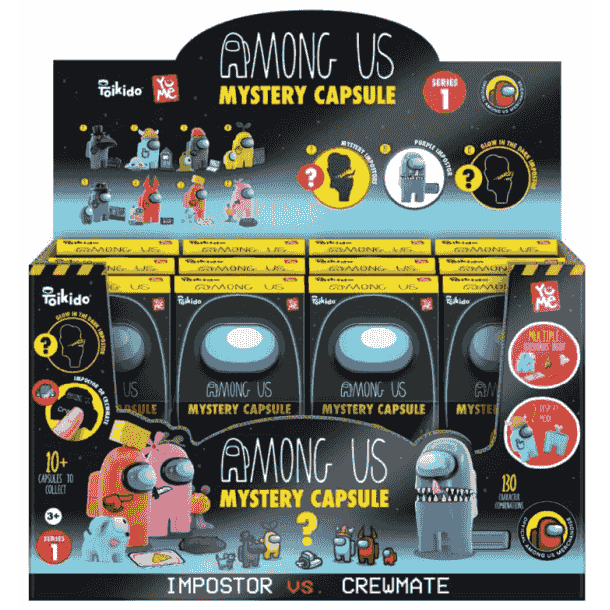 Among Us Mystery Capsule Säsong 1 Samlarkort
