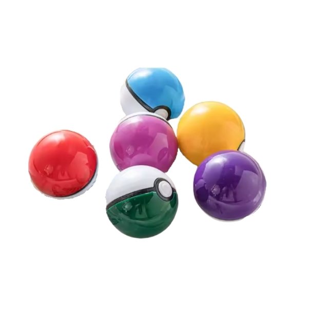 Pokéball Samlingsbollar PVC Dekorationsset