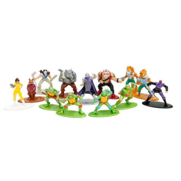 Sköldpaddor blindväska metallfigur samling