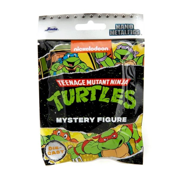 Sköldpaddor blindväska metallfigur samling