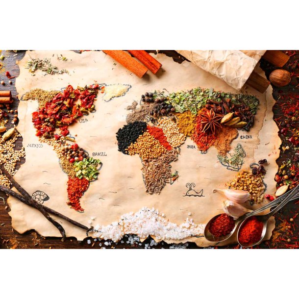 Herr Broccoli Pussel 1000 Bitar Kryddtema