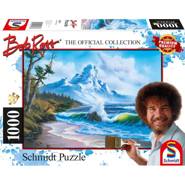 Schmidt Bob Ross Pussel Berg och Hav 1000 Bitar