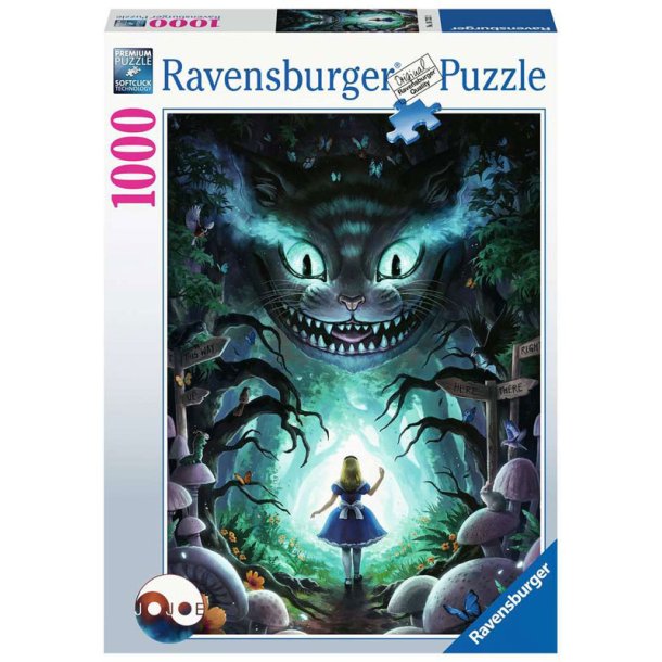 Ravensburger 1000-bitars pussel Alice i Underlandet