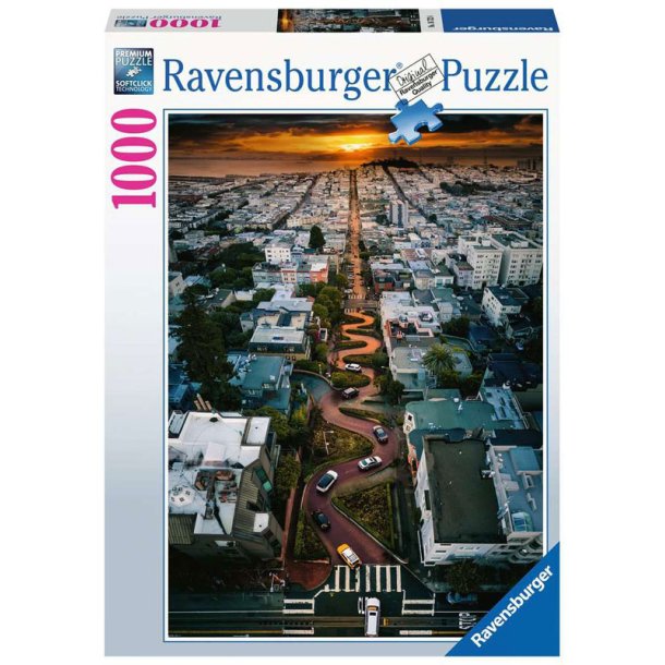 Ravensburger 1000 Bitar Lombard Street Pussel