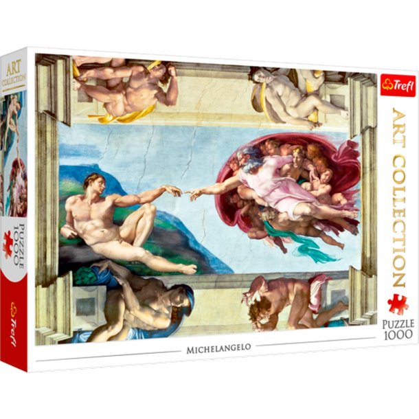Trefl pussel 1000 bitar Creation of Adam