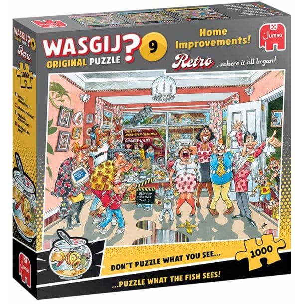 Wasgij Retro Original 9 Hemförbättringar Pussel