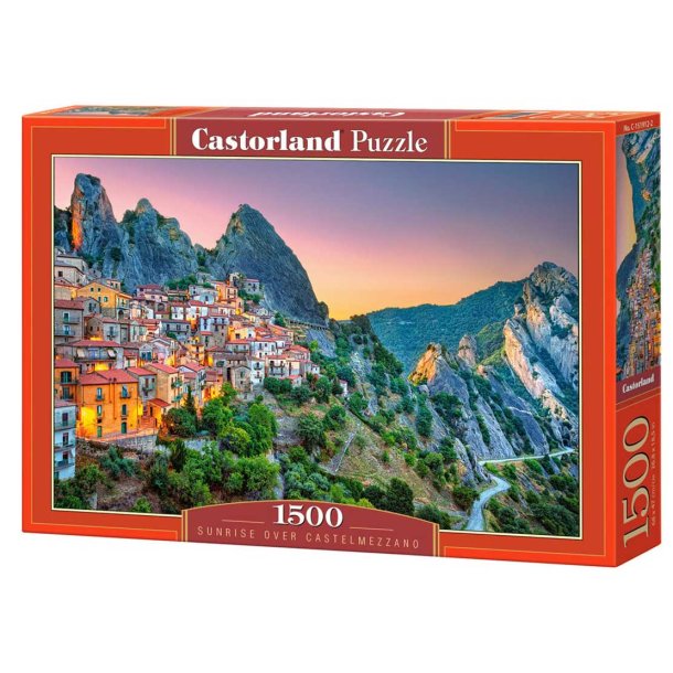 Castorland Pussel 1500 Bitar Soluppgång Castelmezzano