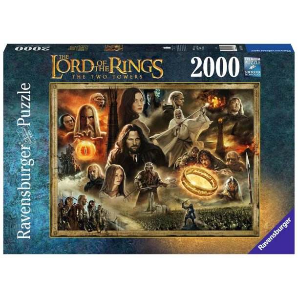 Ravensburger Pussel 2000 Bitar De Två Tornen