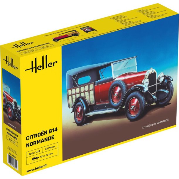 Heller Citroen B14 Normande modellbil 1:24