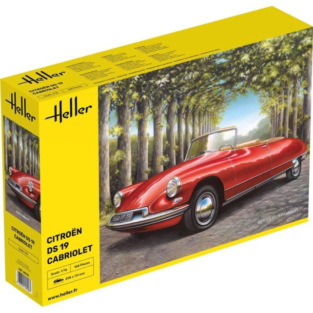 Heller Citroën DS 19 Cabriolet modell 1:16