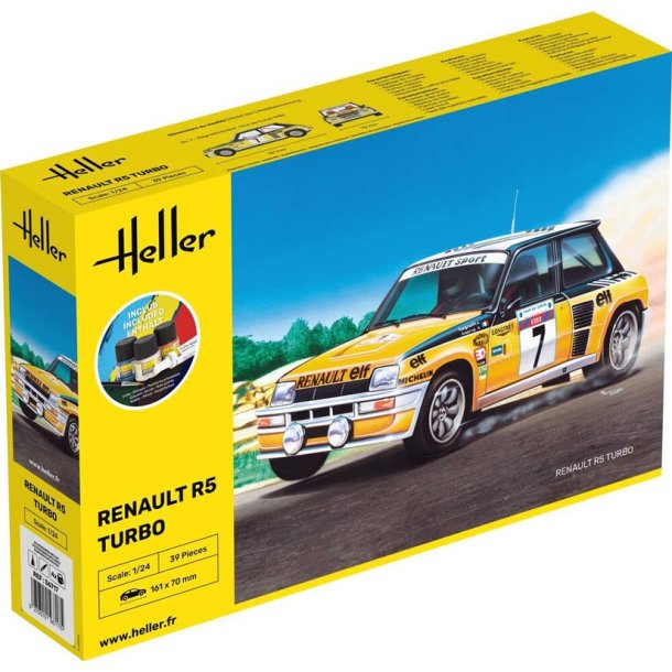 Heller Renault R5 Turbo Modellbil 1:24