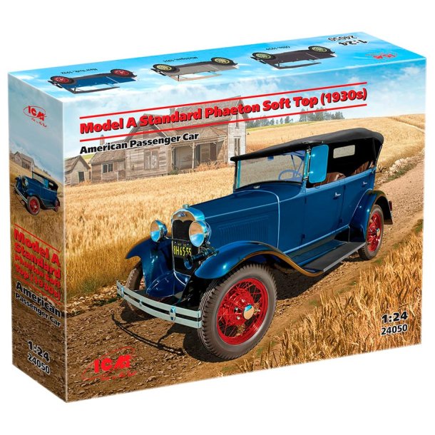 1930 Ford A Modellbil Skala 1:24