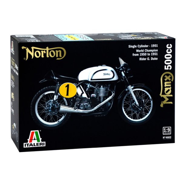 Italeri 1:9 Norton Manx 500cc 1951 Modell