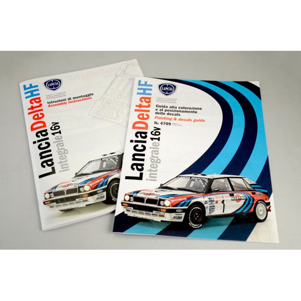 Italeri 1:12 Lancia Delta HF Integrale Byggsats