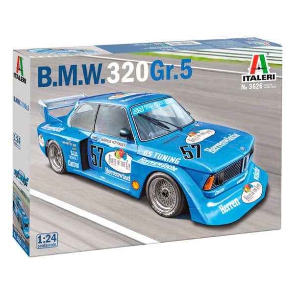Italeri 1:24 BMW 320 Grupp 5 Modellbil