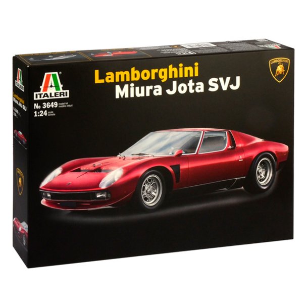 Italeri Lamborghini Miura Jota SVJ 1:24 Byggsats