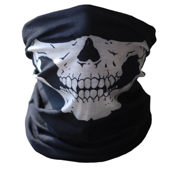 INF Multifunktionell Halsvärmare Svart Mask