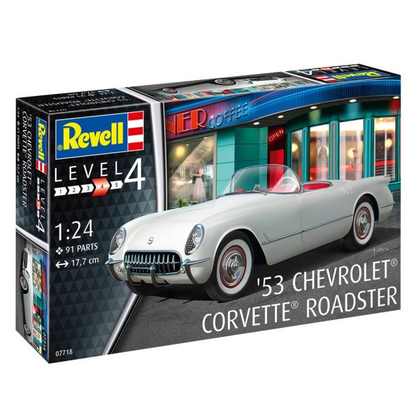 Revell 1953 Corvette Roadster Byggsats 1:24