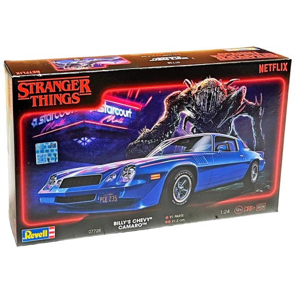 Revell Stranger Things Billys 1:24 Chevrolet-modellbil
