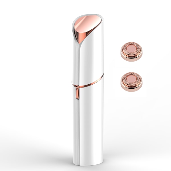 Vit Epilator och Trimmer för Ansiktshår