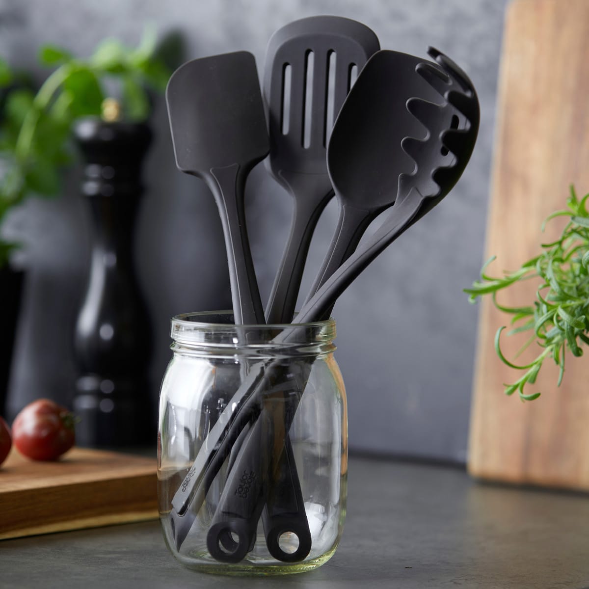 Modern House Rix stekpanneset 22+28 cm svart