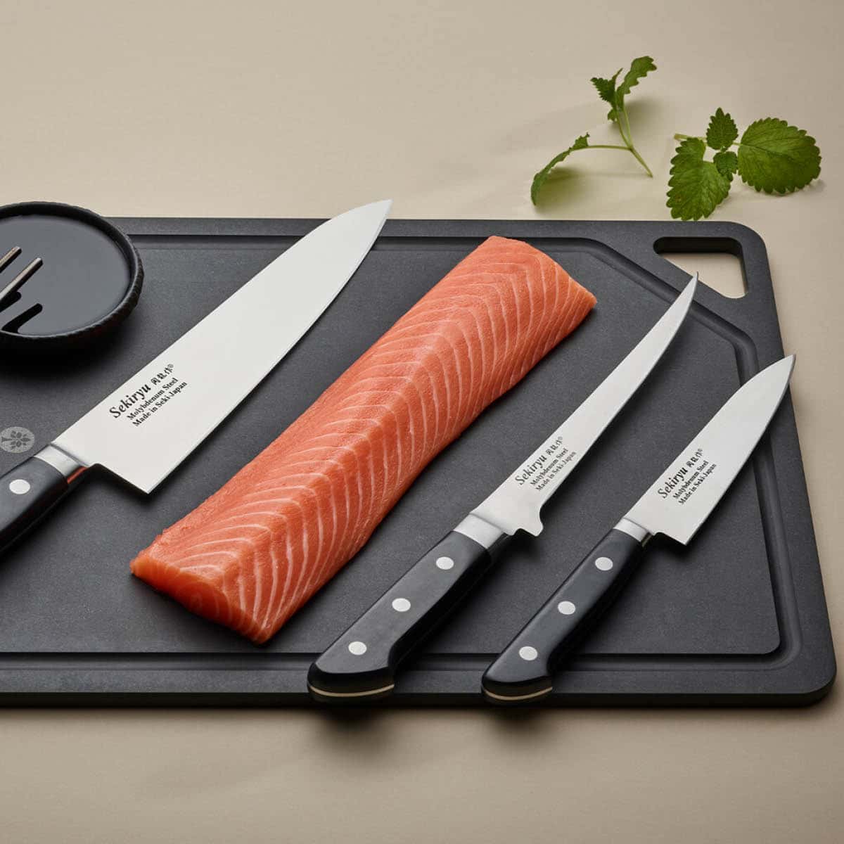 Sekiryu Master knivset 3 delar svart