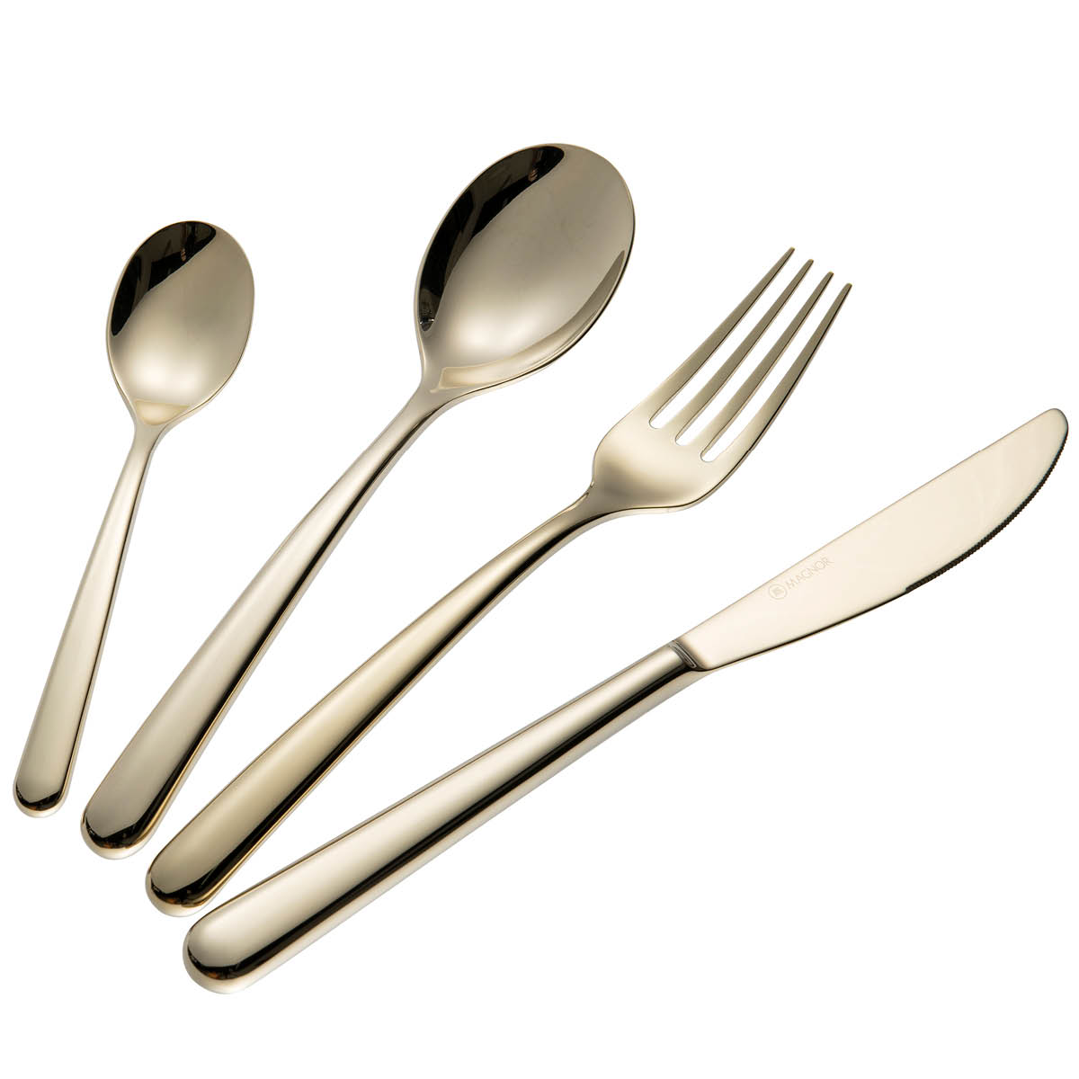 Aida Raw Bestickset 40 Delar Guld