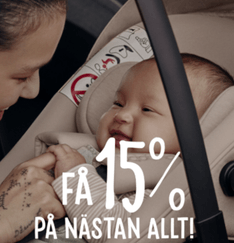 15 % rabatt på hela sortimentet hos Bonti