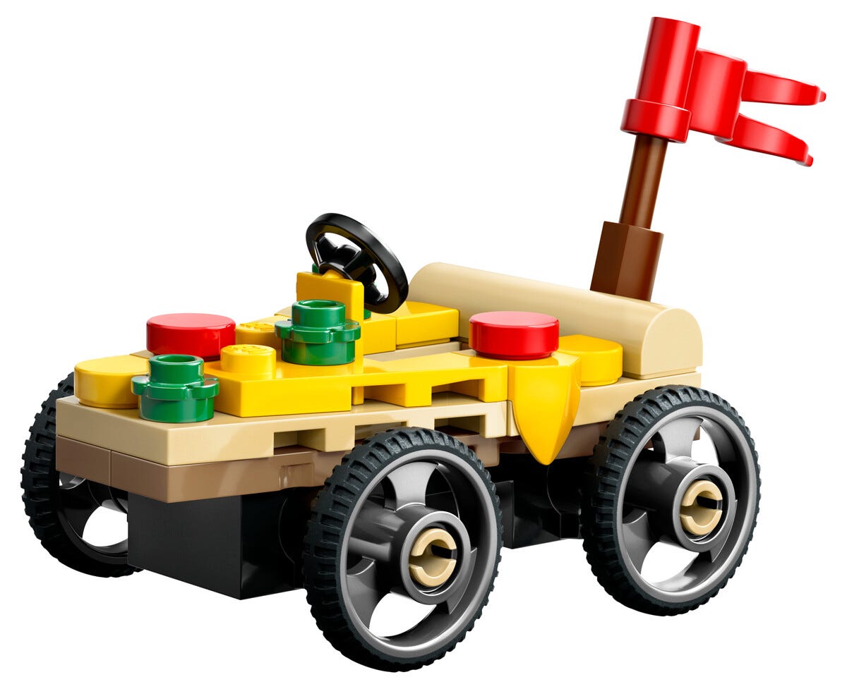 LEGO City Pizzabil och Brandbil Lekset