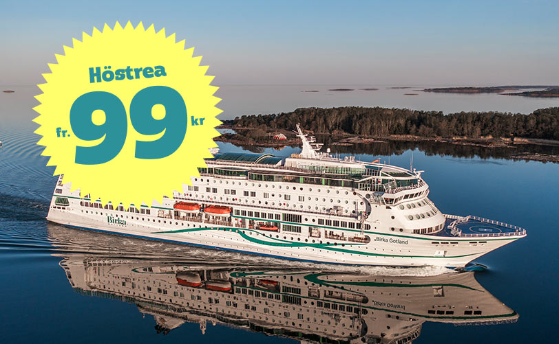 Dygnskryssning till Gotland med Birka för bara 99 kr