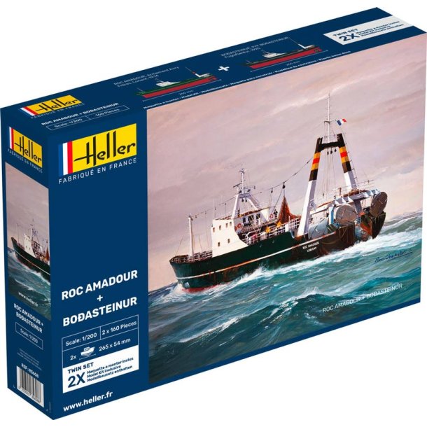 Heller Amadour Bodasteinu Modellfartyg 1:200
