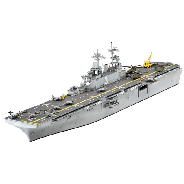 Revell Assault Carrier USS Wasp Model Ship