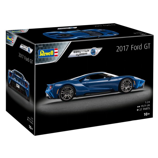 Revell 2017 Ford GT Snabbbyggd Modell