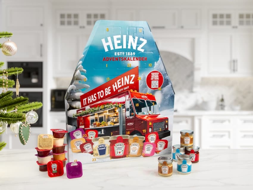 Heinz Adventskalender mit Gewürzvielfalt
