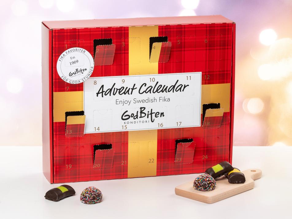 GodBiten Lyxig Adventskalender Presentbox