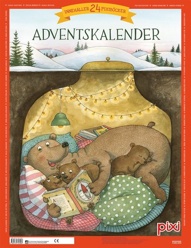 Pixi adventskalender av Maria Nilsson Thore
