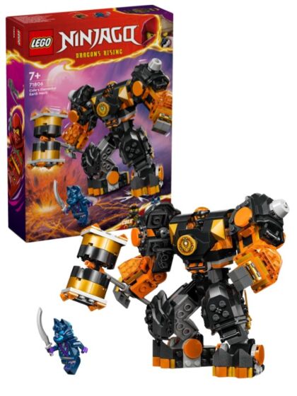 LEGO NINJAGO 71806 Coles elementjordrobot
