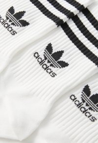 adidas Originals STRIP UNISEX 10 PACK - Strumpor - white/vit - Zalando.se