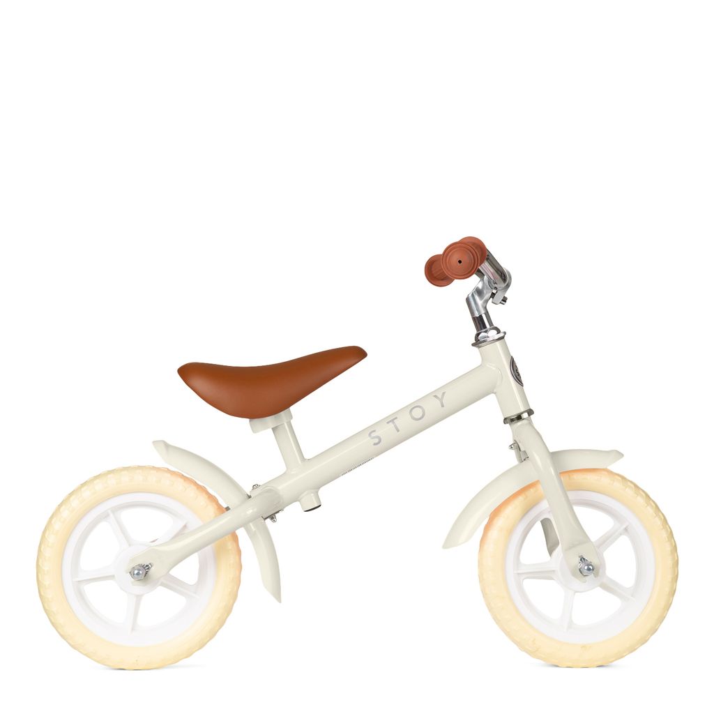 10" Vintage Springcykel Beige Barn
