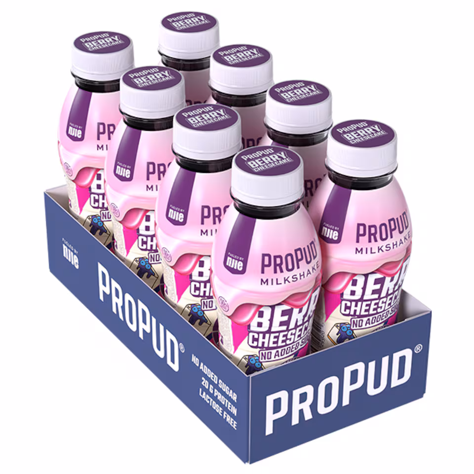 Njie ProPud Protein Milkshake Berry Cheesecake 8x330ml